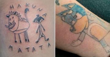 Tragically bad tattoos are permanently etched into our brains forever (30 Photos)