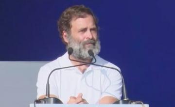 Watch: Man Interrupts Speech In Gujarat, Then Rahul Gandhi Does This...