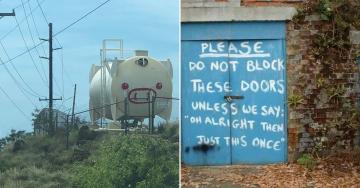 Mild, and occasionally wholesome, vandalism is bringing some smiles (28 Photos)