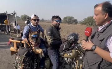 'Marvel And Me': In Rahul Gandhi's Yatra, What's A Dog Doing On A Bike?