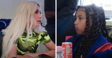 Kim Kardashian Told North West About The Night She Was Conceived, And Her Reaction Was Very Understandable