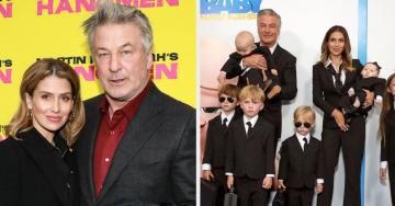 I Am Exhausted Merely Looking At Hilaria And Alec Baldwin's Thanksgiving Photo With Their 7 Kids