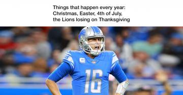 Like the Lions on Thanksgiving, Week 12 leather bound memes are a joke (50 Photos)