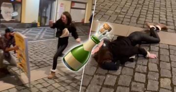 Girls and alcohol… what could possibly go wrong? (18 GIFs)