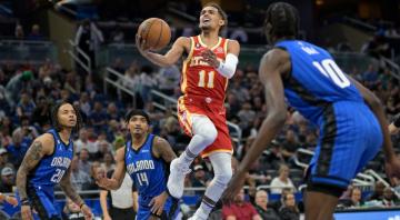 Young sidelined with sore shoulder, the latest Hawks injury