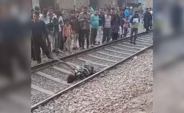 UP Vendor Loses Legs After Cops Allegedly Throw Weighing Scale On Tracks