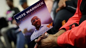 Suspect arrested for allegedly shooting teen campaigning for Raphael Warnock