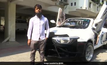 Assam's Himanta Sarma Gets A Gift - Maruti Car With Lamborghini Makeover