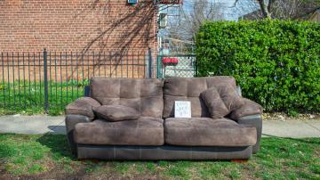 The Right Way to Get Rid of Your Old Couch