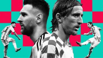 World Cup 2022: Argentina v Croatia - Lionel Messi and Luka Modric battle for last final