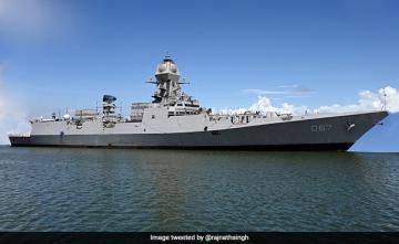 5 Facts On INS Mormugao, India's Latest Stealth Class Warship