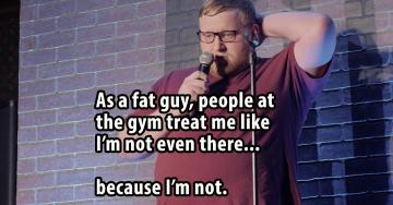Standup comedy one-liners that will AT LEAST make you exhale swiftly through the nose (18 photos)