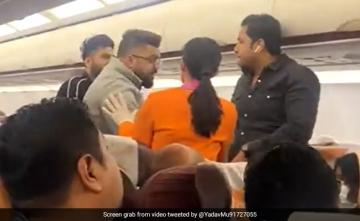 Watch: All-Out Fight Between Passengers On Flight To India From Bangkok