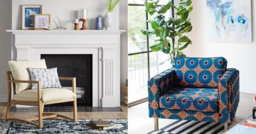 20 Stylish and Comfy Accent Chairs That'll Make a Statement in Your Home