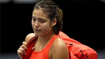 ASB Classic: Emma Raducanu retires in tears with ankle injury 11 days before Australian Open