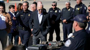 Biden focuses on El Paso in his first presidential trip to the US-Mexico border