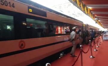 PM Modi Flags Off Vande Bharat Train Between Secunderabad-Vizag
