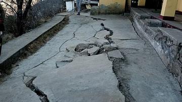 Damaged Hotel Being Demolished In Uttarakhand's Sinking Town