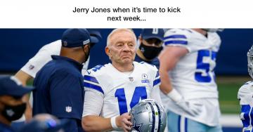 Unlike the Cowboys kicker, leather bound memes from Wild Card Weekend don’t miss (60 Photos)