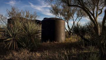 Residents of one town take drastic measures after water supply is cut off