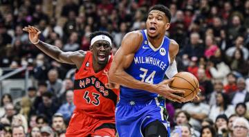 Antetokounmpo passes Durant for East All-Star voting lead, Siakam stays in sixth