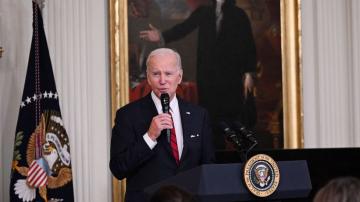 Biden holds White House's first-ever Lunar New Year event, in mass shootings' shadow