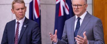 Australian, New Zealand leaders' talk focuses on China