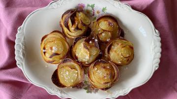 Make Mini Pommes Anna in a Muffin Tin for an Intimate Valentine's Day Dinner
