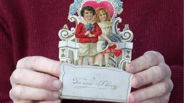 Earnest or playful, that Valentine's card has a history