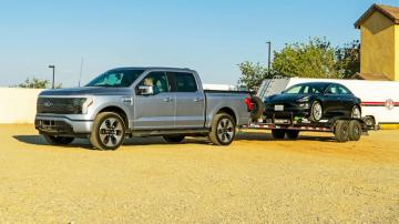 Edmunds: What to know before towing with an electric pickup