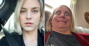 Women going from stunning to derp in the blink of an eye (30 Photos)