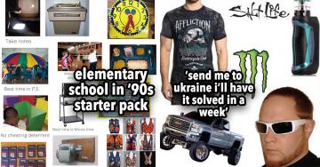 Starter Packs are a great way to sum up life (17 photos)