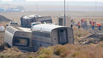 Bent track a factor in Montana Amtrak crash that killed 3