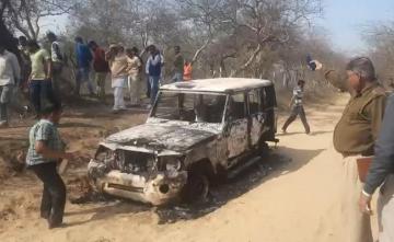 Burnt Bodies Found In Haryana SUV Of Kidnapped Muslim Men, Confirms Report