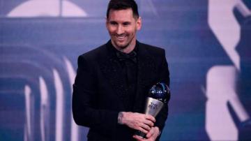 Lionel Messi: Argentina forward wins Best Fifa men's player of the year award