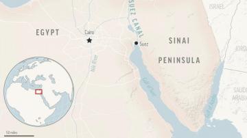 Cargo ship runs aground in Suez Canal, traffic not impacted