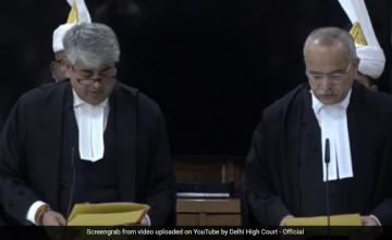 Justice Amit Sharma Takes Oath As Delhi High Court Judge