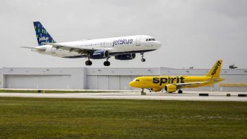 Justice Department files lawsuit to block JetBlue merger with Spirit Airlines