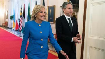 Jill Biden promotes cancer research in New Orleans