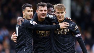 Fulham 0-3 Arsenal: Gunners restore five-point lead at top of table with convincing win