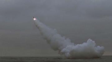 North Korea launches two cruise missiles from submarine