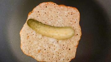 Tuck a Pickle Into a Crispy Cheese Blanket