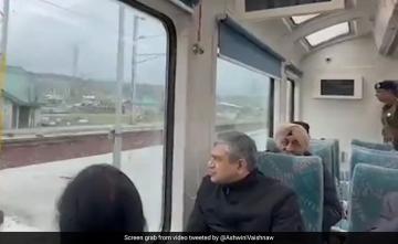 Train Line To Kashmir For 1st Time By Early 2024: Railway Minister