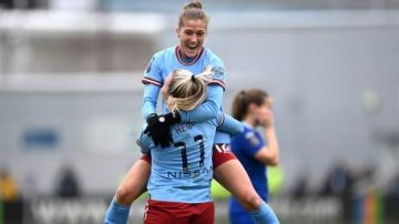 Man City Women 2-0 Chelsea Women: Impressive hosts win WSL match