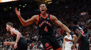 Raptors gain ground in play-in race with key win over Heat