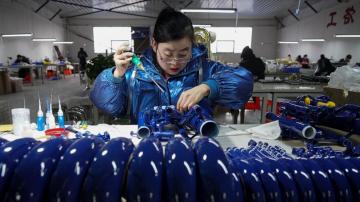 China factory activity grows at slower pace in March