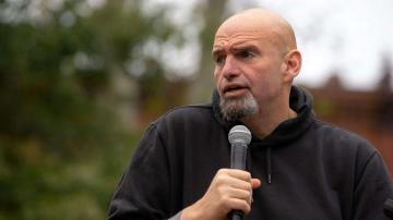 Fetterman leaves Walter Reed with depression 'in remission'