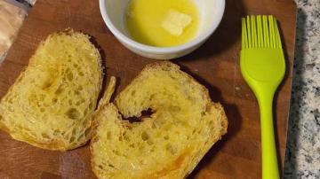 The Best Grilled Cheese Bread Is an Inside-Out Croissant