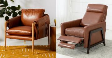 Elevate Your Home With These 13 Leather Accent Chairs