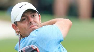 Rahm shares lead as McIlroy makes slow Masters start
